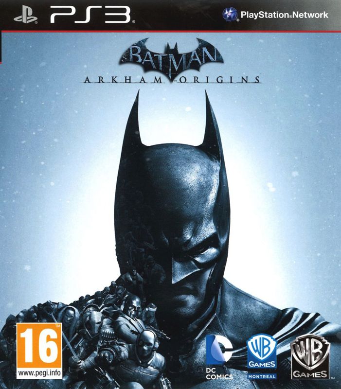 Batman: Arkham Origins box art for Playstation 3